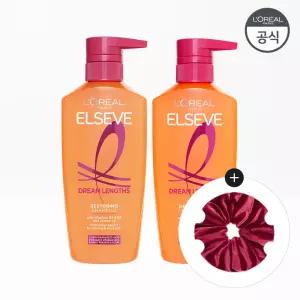 로레알파리 엘세브 드림랭스 샴푸+컨디셔너 헤어팩 [증정]스크런치