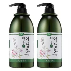 더블모 어성초 비듬 두피 약산성 샴푸 대용량 1000ml 2개