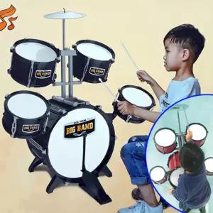 어린이 재즈 드럼 악기세트 유아 아동 선물 아기 음악 키즈 플레이 장난감 리듬 완구 놀이 조카 날 주니어