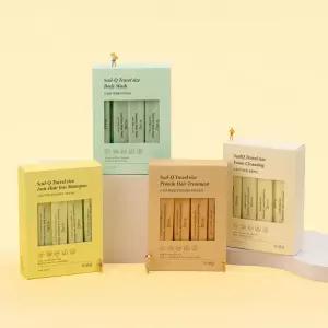 [여행 필수품]스칼큐 트래블키트 여행용 세면도구 4종 선물세트