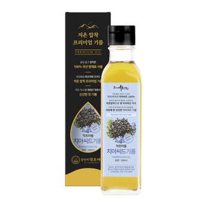 100% 순수 저온 압착 치아씨드 오일 180ml