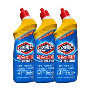 유한락스 락스와 세제 다목적 세정용 755ml x 3개
