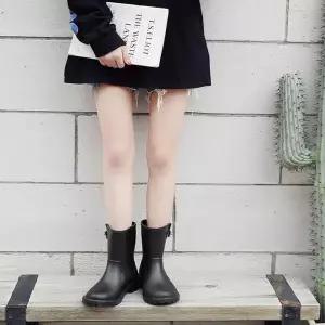 [오노마] ONM 여성 레인부츠 미들부츠 키높이 장화 워커 장마철 비 (S11325532)