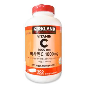 커클랜드 시그니춰 비타민C 1000mg 500정 x 1개