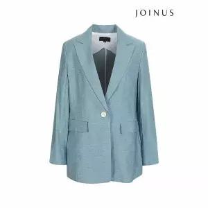 [하프클럽/조이너스]린넨 원버튼 자켓_JAAU4-CJK500