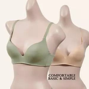 [오노마] ONM 여성 A컵 누디 노와이어 브라 심리스 여자속옷 (S14215794)
