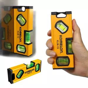 코메론-2 미니 자석 수평계 KLM-15(150mm) 수평대 평형계 자