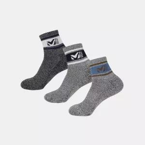밀레 MILLET 남자 등산양말 트레킹 작업양말 두꺼운 쿠션 중목 5켤레
