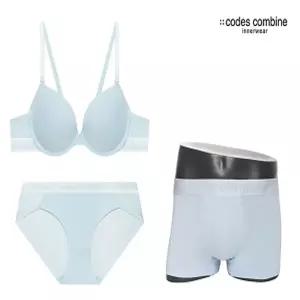 코데즈컴바인이너웨어 베이직 남여커플 SET (561LBU)