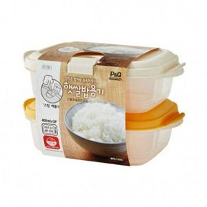 락앤락 피앤큐 햇쌀밥용기 300ml 2P