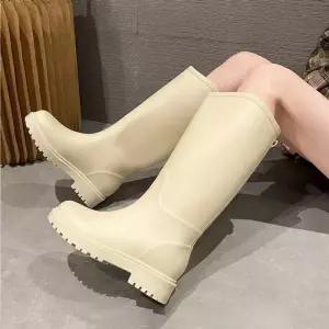 [라일리의류] Rly 2컬러 여성 롱레인부츠 데일리 베이직 장화