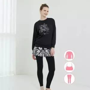 [하프클럽/베이직 엘르]베이직엘르 여성인 래쉬가드 워터레깅스 레이어드