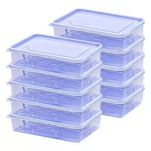 데일리블룸 냉동 밀폐용기 밥 보관 반찬통 냉장고 정리 용기 10P