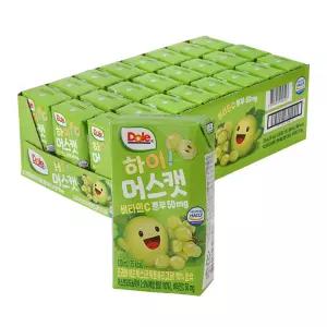 Dole 돌 하이 머스캣 주스 120ml x 24팩 (1박스)