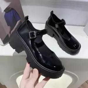 ONM 2타입 펌프스 구두 스트랩 통굽로퍼 키높이 단화