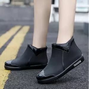 ONM 여성 패션장화 숏부츠 발목장화 레인부츠 우화