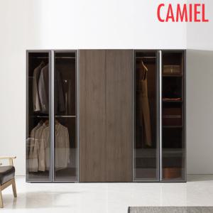 포엠2 드레스룸 2400 혼합도어 옷장C세트(SH_AZ0130)
