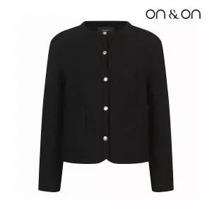 [하프클럽/온앤온]퀼팅 패딩 라운드 자켓(MW2WMA91)