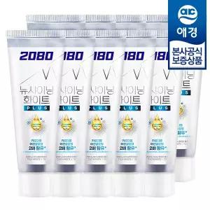 [애경][비밀] 2080 뉴샤이닝 화이트 플러스 치약 140g x10개