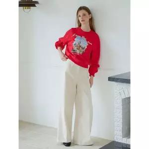 [올리브데올리브](신세계 사우스시티)속기모 와이드핏 팬츠 OJ4WL944