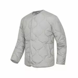 [하프클럽/디바옴므]항아리퀄팅 버튼 경량 라운드 패딩 자켓 점퍼 누빔 깔깔이 남여공용