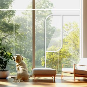 베란다 특대형 지퍼 방풍비닐 외풍차단 자석 현관 우풍차단 커튼 창문 방풍막 450x250