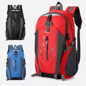 남성 여성 등산가방 40L 경량 나일론 가슴벨트 스틱걸이 배낭 백팩 OBG-DMCLBG1