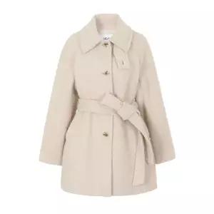 [롯데백화점]abfz 벨 티드 맥 카라넥 울 하프 코트 APY4HJ06K