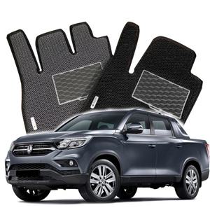 본투로드 매쉬 코일매트 1+2열 렉스턴 스포츠