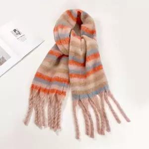 [셀러허브]여자 색상 목도리 단가라 넓은 FW 망토 목도리 (S27380609)