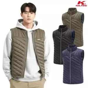 콜핑 남성 겨울 방풍 등산 경량 패딩 조끼 KSC759SV2M