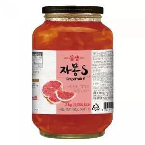 [꽃샘식품] 자몽S 2kg x 4병
