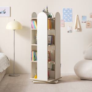 집무드 포비 4단 회전책장 아기 틈새 책꽂이 선반 책장 480