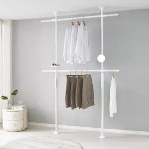 왕자 프리미엄 레버킹 2단 행거 옷걸이 드레스룸