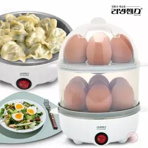 리빙센스 2단 전기 만두 호빵 고구마 멀티 계란찜기 14구 LS-EP1828