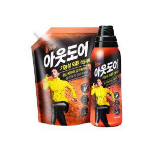 [애경]울샴푸 아웃도어 세제 800ml+리필 1L