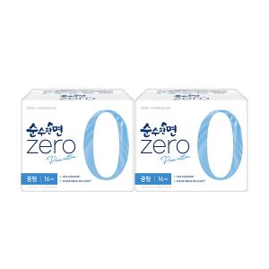 순수한면 제로 날개형, 중형, 16매, 2개