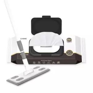 [리벤스]밀대걸레+물걸레 청소포(베이킹소다)(캡형/대형) 30매