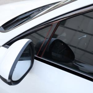 K5 DL3 튜닝 용품 윈도우몰딩 A필러 커버 블랙 몰딩