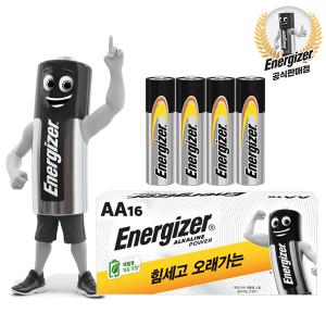 에너자이저 알카라인 건전지 AA,AAA 16알+4알(총20알)