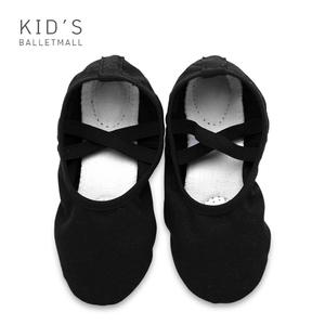 천슈즈 블랙 밴드형 발레슈즈