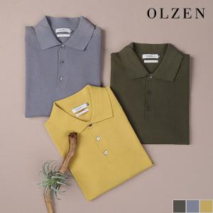 [올젠] 이탈리안 클래식 반팔 카라 니트 (ZOD2ET1344)