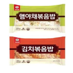 천일식품 볶음밥 250g x 10개 (햄야채5봉+김치5봉)