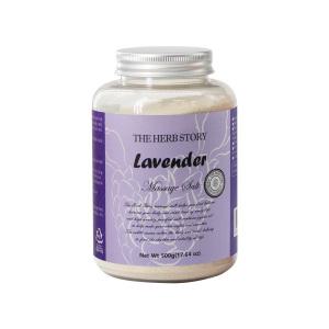 더허브스토리 바스솔트 500g 라벤더 입욕제 미용소금