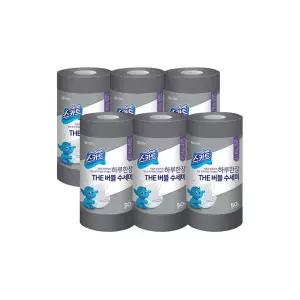 [스카트]스카트 The 버블 수세미 그레이 50매X6롤
