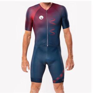 철인경기복 자전거복 자전거 러닝 남성 여름 상하의 철인3종경기복 반팔 자전거라이딩복