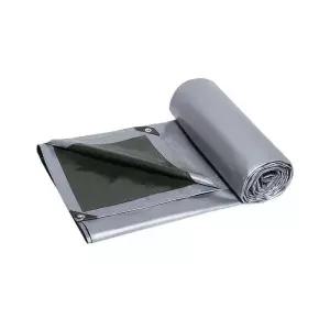 양면 코팅 다용도 방수포 4mx6m 타포린 차호루 갑바 천막 덮개 그라운드시트 돗자리 타프 캠핑 스트링 방수