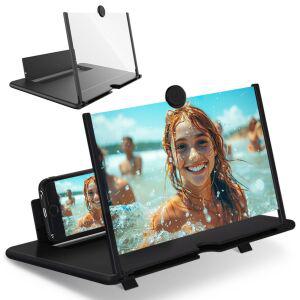 12인치 스마트폰 확대 스크린 블랙 고화질 휴대폰