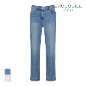 [크로커다일레이디] 허리 밴딩 일자핏 팬츠_CLCMDP102
