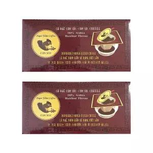 [콘삭] 페이퍼필터 헤이즐넛향 커피 (설탕포함) 10g x 10개입 x 2팩